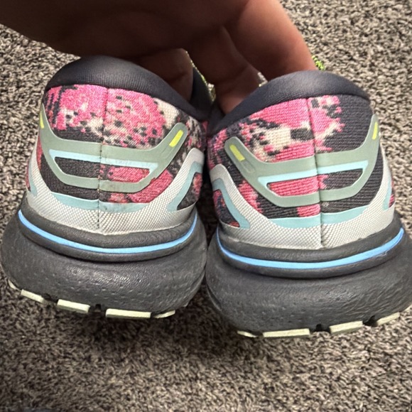 Brooks Ghost 15 Shoes Womens Size 8.5 US Multicolor Pink Blue Running Sneakers - Picture 10 of 11